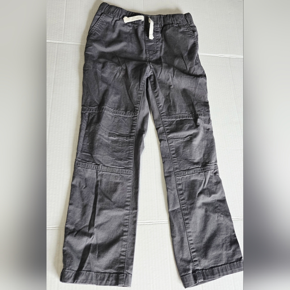 Grey Cat & Jack Straight Pants Reinforced Knee Size 8
